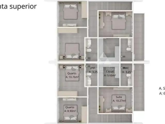 Casa / Sobrado para Venda em Barra Velha/SC Itajubá 3 Quartos