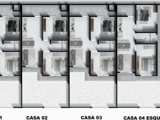 Casa / Sobrado para Venda em Barra Velha/SC Itajubá 2 Quartos