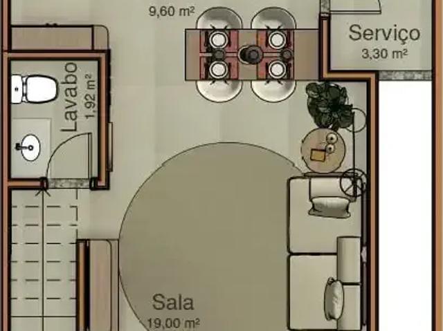 Casa / Sobrado para Venda em Barra do Piraí/RJ Califórnia 2 Quartos