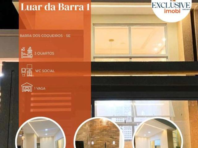 Casa / Sobrado para Venda em Barra dos Coqueiros/SE Luar da Barra 3 Quartos