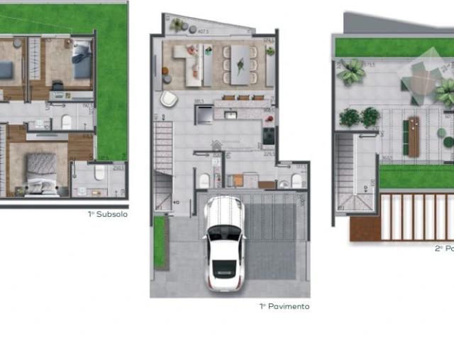 Casa / Sobrado para Venda em Belo Horizonte/MG Buritis 3 Quartos