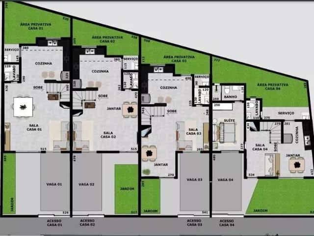 Casa / Sobrado para Venda em Belo Horizonte/MG Itapoã 3 Quartos