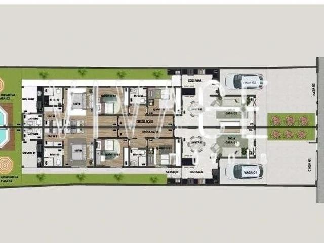 Casa / Sobrado para Venda em Belo Horizonte/MG Rio Branco 3 Quartos