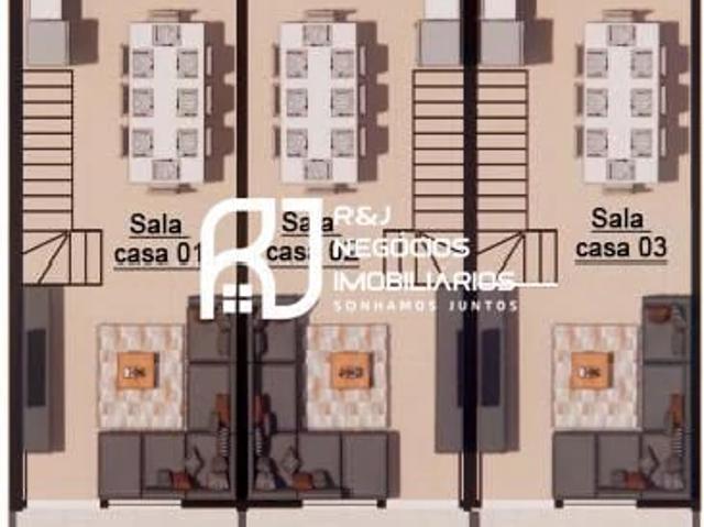 Casa / Sobrado para Venda em Belo Horizonte/MG São João Batista 3 Quartos