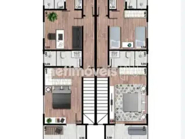 Casa / Sobrado para Venda em Belo Horizonte/MG Santa Terezinha 3 Quartos