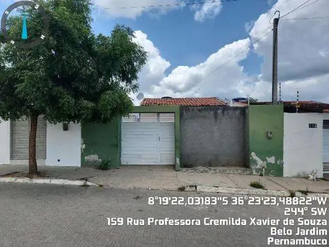Casa / Sobrado para Venda em Belo Jardim/PE Euno Andrade da Silva 2 Quartos