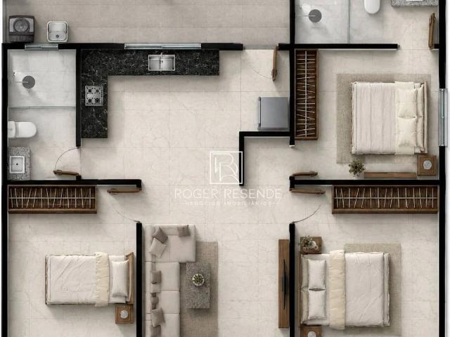 Casa / Sobrado para Venda em Betim/MG Niterói 3 Quartos