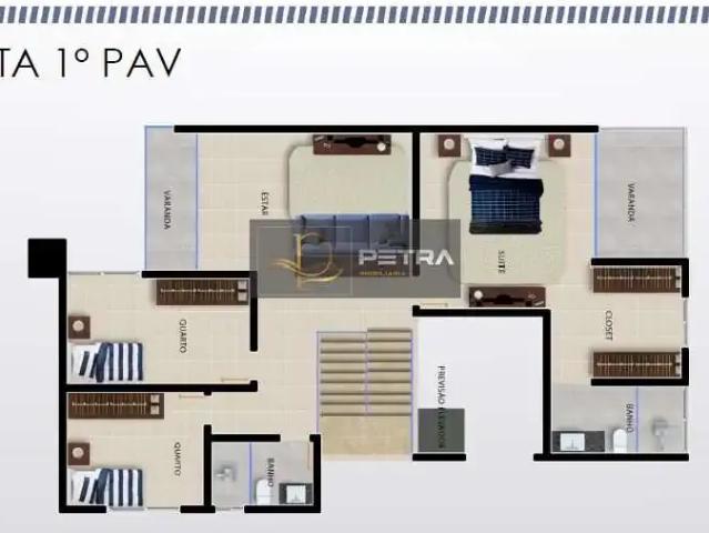Casa / Sobrado para Venda em Betim/MG Ponte Alta 4 Quartos