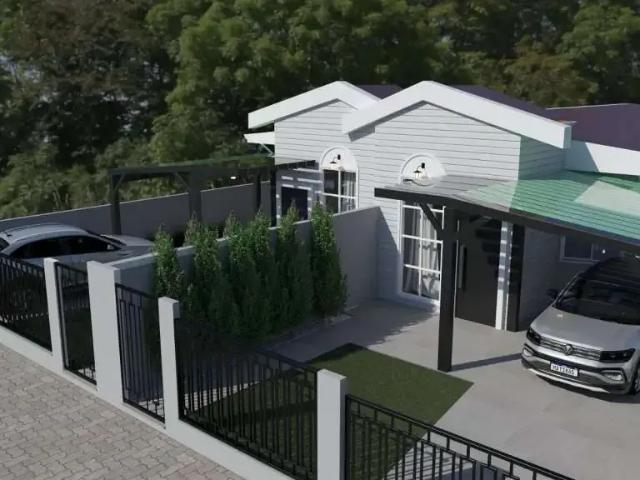 Casa / Sobrado para Venda em Biguaçu/SC Fundos 3 Quartos