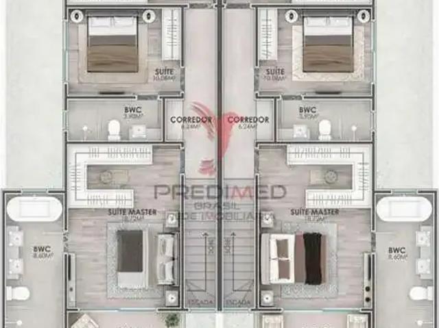 Casa / Sobrado para Venda em Bombinhas/SC Centro 2 Quartos
