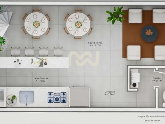 Casa / Sobrado para Venda em Blumenau/SC Centro 2 Quartos