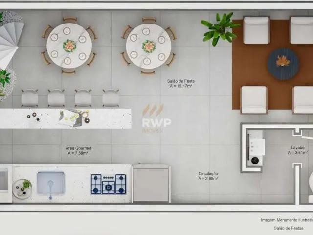 Casa / Sobrado para Venda em Blumenau/SC Centro 2 Quartos