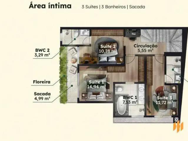Casa / Sobrado para Venda em Blumenau/SC Vila Nova 3 Quartos