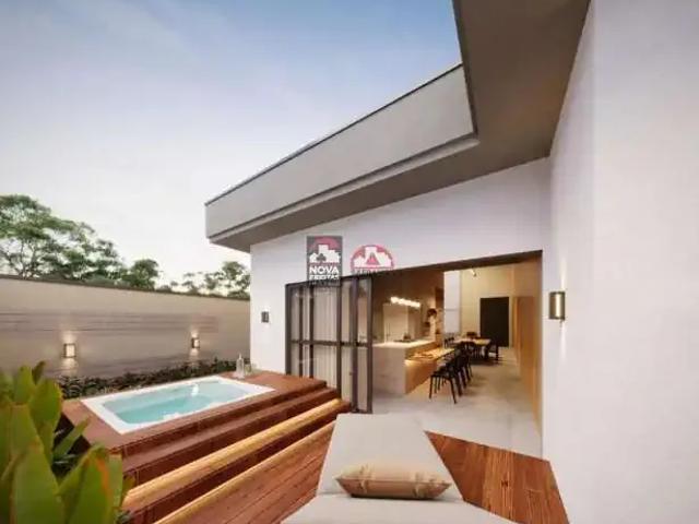 Casa / Sobrado para Venda em Caçapava/SP Condomínio Residencial Ecopark Bourbon 3 Quartos