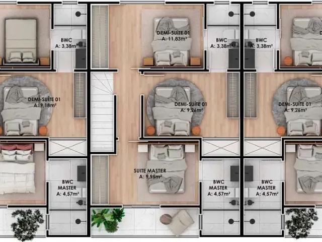 Casa / Sobrado para Venda em Camboriú/SC Areias 3 Quartos