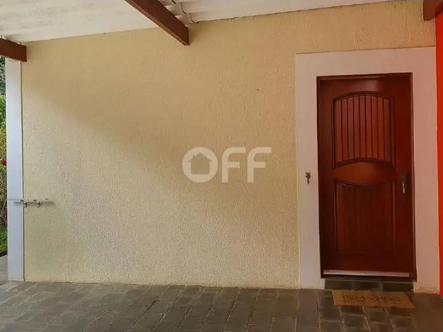 Casa / Sobrado para Venda em Campinas/SP Jardim Santa Genebra 3 Quartos