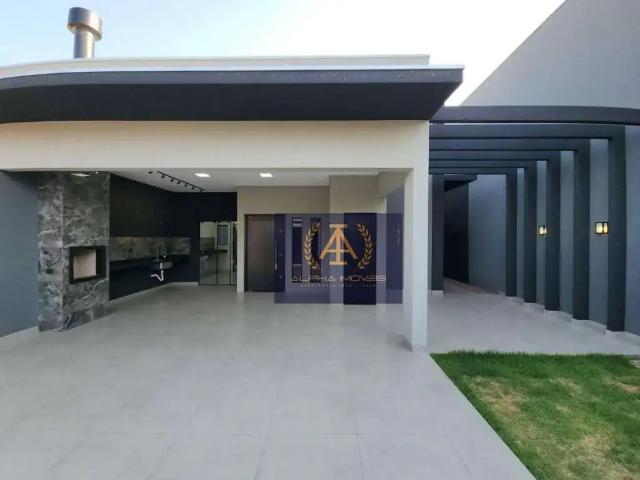 Casa / Sobrado para Venda em Campo Grande/MS Residencial Aquarius I 3 Quartos