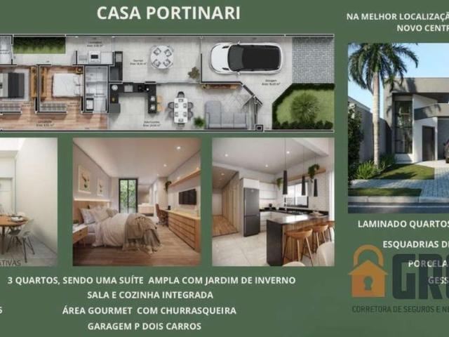 Casa / Sobrado para Venda em Campo Mourão/PR Jardim Novo Centro 3 Quartos