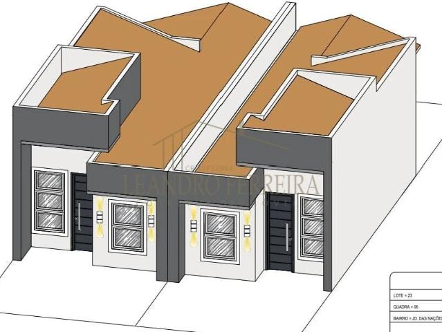 Casa / Sobrado para Venda em Carambeí/PR Jardim das Nações 2 Quartos
