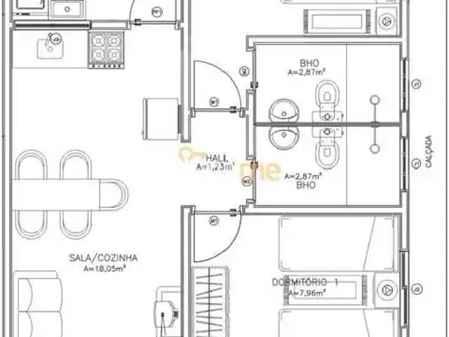 Casa / Sobrado para Venda em Catanduva/SP Jardim Campo Belo 2 Quartos