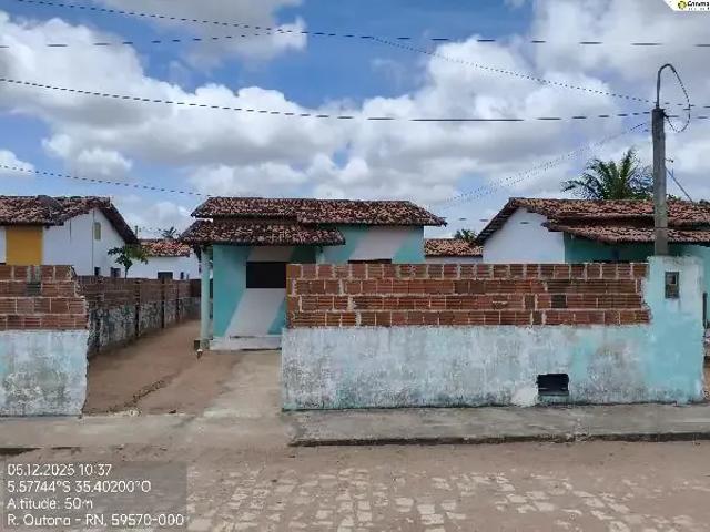 Casa / Sobrado para Venda em Ceará Mirim/RN Lagoa do Cosme 2 Quartos