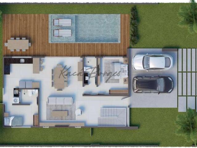 Casa / Sobrado para Venda em Ceará Mirim/RN Praia de Jacumã 3 Quartos
