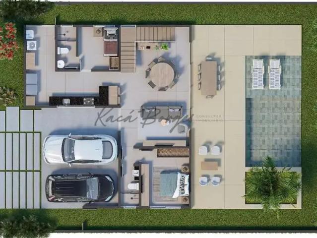 Casa / Sobrado para Venda em Ceará Mirim/RN Praia de Jacumã 3 Quartos