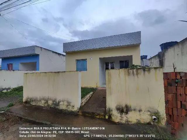 Casa / Sobrado para Venda em Chã de Alegria/PE Centro 2 Quartos