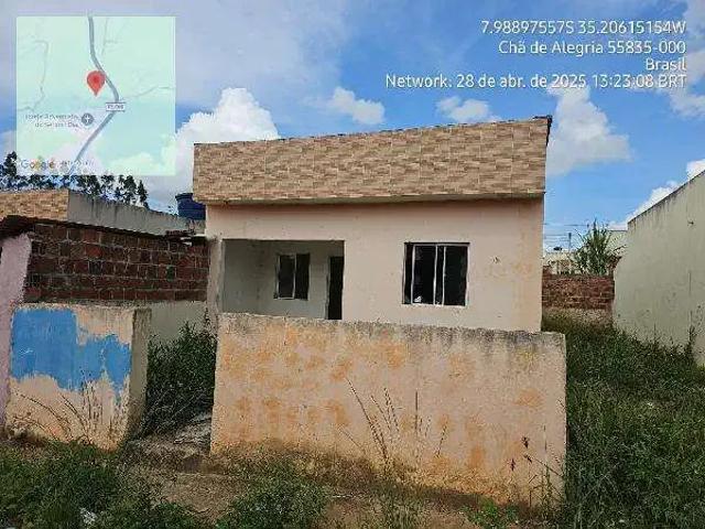 Casa / Sobrado para Venda em Chã de Alegria/PE Centro 2 Quartos