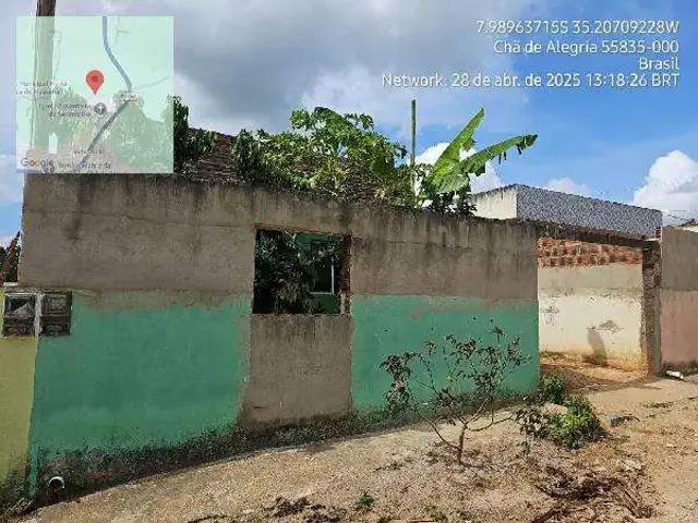 Casa / Sobrado para Venda em Chã de Alegria/PE Centro 2 Quartos
