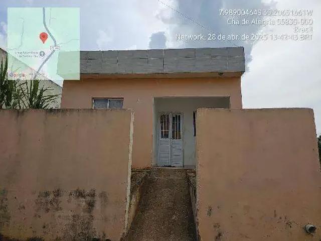 Casa / Sobrado para Venda em Chã de Alegria/PE Centro 2 Quartos