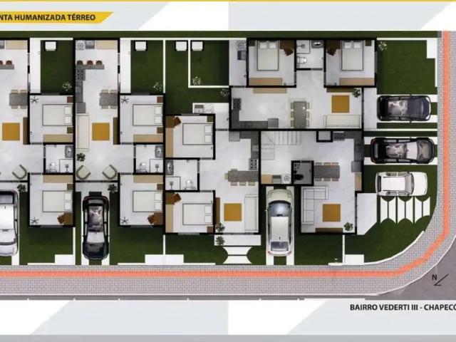 Casa / Sobrado para Venda em Chapecó/SC Autódromo 2 Quartos