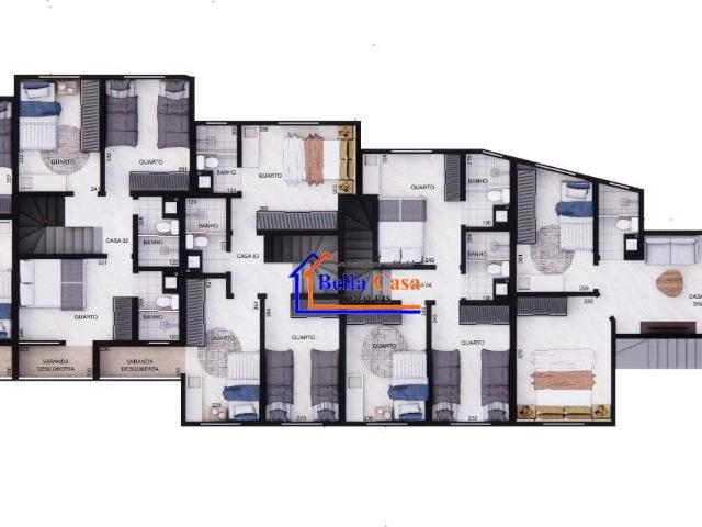 Casa / Sobrado para Venda em Contagem/MG Parque Xangri Lá 3 Quartos