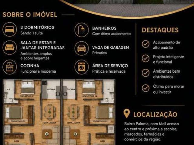 Casa / Sobrado para Venda em Colombo/PR Paloma