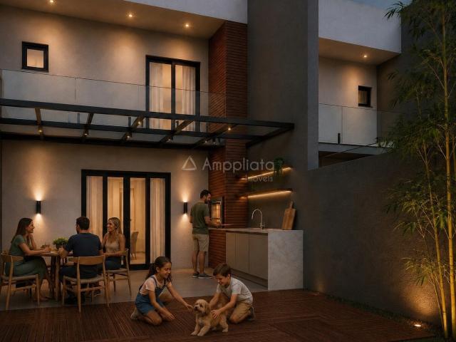 Casa / Sobrado para Venda em Curitiba/PR Atuba 3 Quartos