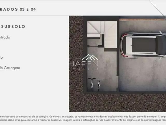 Casa / Sobrado para Venda em Curitiba/PR Ahú 3 Quartos