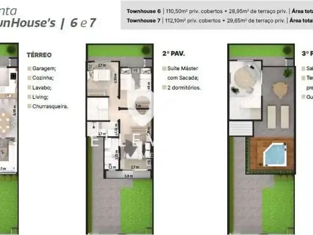Casa / Sobrado para Venda em Curitiba/PR Pilarzinho 3 Quartos