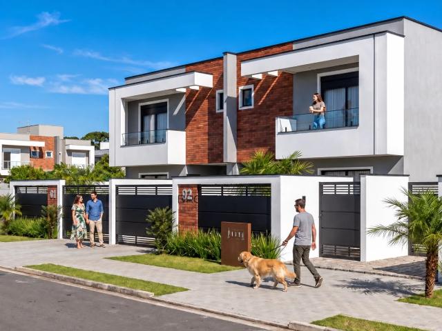 Casa / Sobrado para Venda em Curitiba/PR Santa Felicidade 3 Quartos