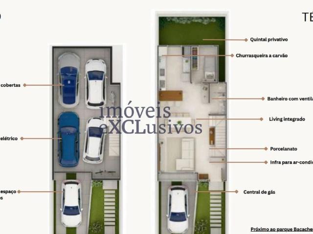 Casa / Sobrado para Venda em Curitiba/PR Tingui 4 Quartos