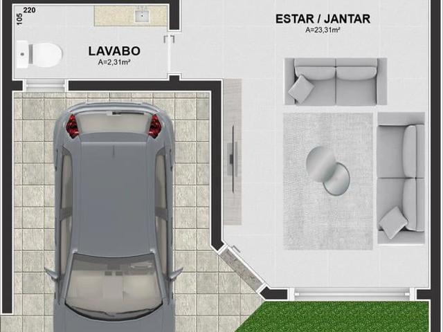 Casa / Sobrado para Venda em Curitiba/PR Uberaba 3 Quartos