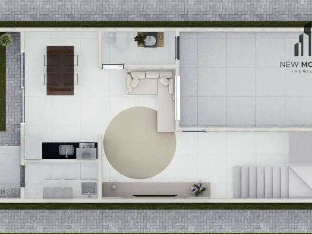 Casa / Sobrado para Venda em Curitiba/PR Xaxim 3 Quartos