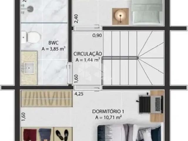 Casa / Sobrado para Venda em Florianópolis/SC Ribeirão da Ilha 2 Quartos