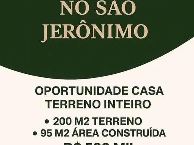 Casa / Sobrado para Venda em Franca/SP Residencial São Jerônimo 3 Quartos