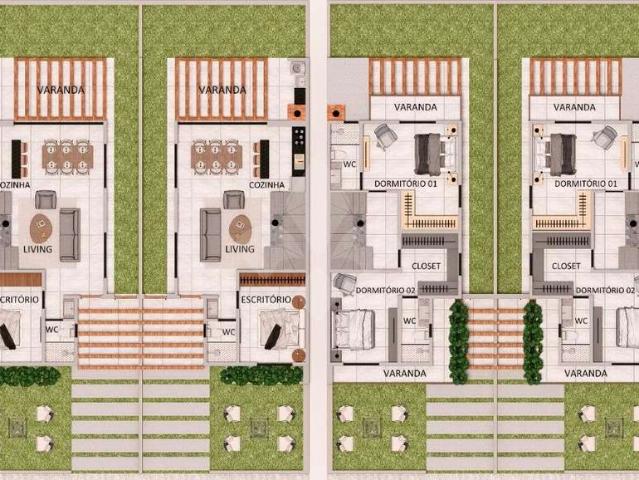 Casa / Sobrado para Venda em Garopaba/SC Pinguirito 3 Quartos