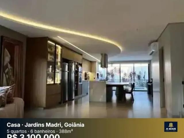 Casa / Sobrado para Venda em Goiânia/GO Jardins Madri 5 Quartos