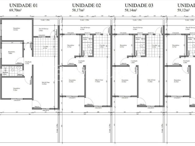 Casa / Sobrado para Venda em Guaíba/RS Flórida 3 Quartos