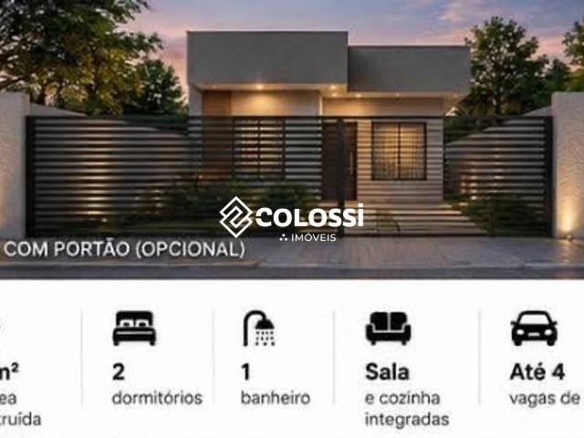 Casa / Sobrado para Venda em Guarapuava/PR Industrial 2 Quartos