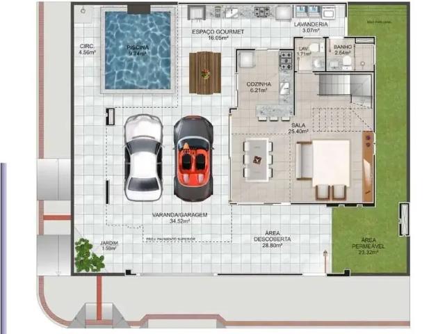 Casa / Sobrado para Venda em Guarapari/ES Itapebussu 3 Quartos