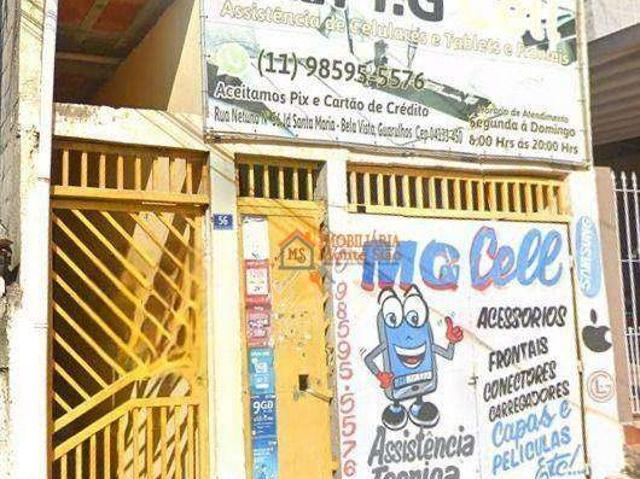 Casa / Sobrado para Venda em Guarulhos/SP Jardim Santa Maria 2 Quartos