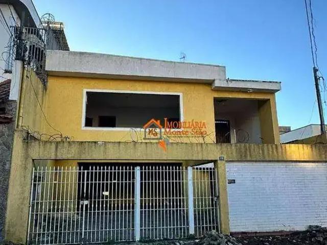 Casa / Sobrado para Venda em Guarulhos/SP Jardim Santa Mena 3 Quartos